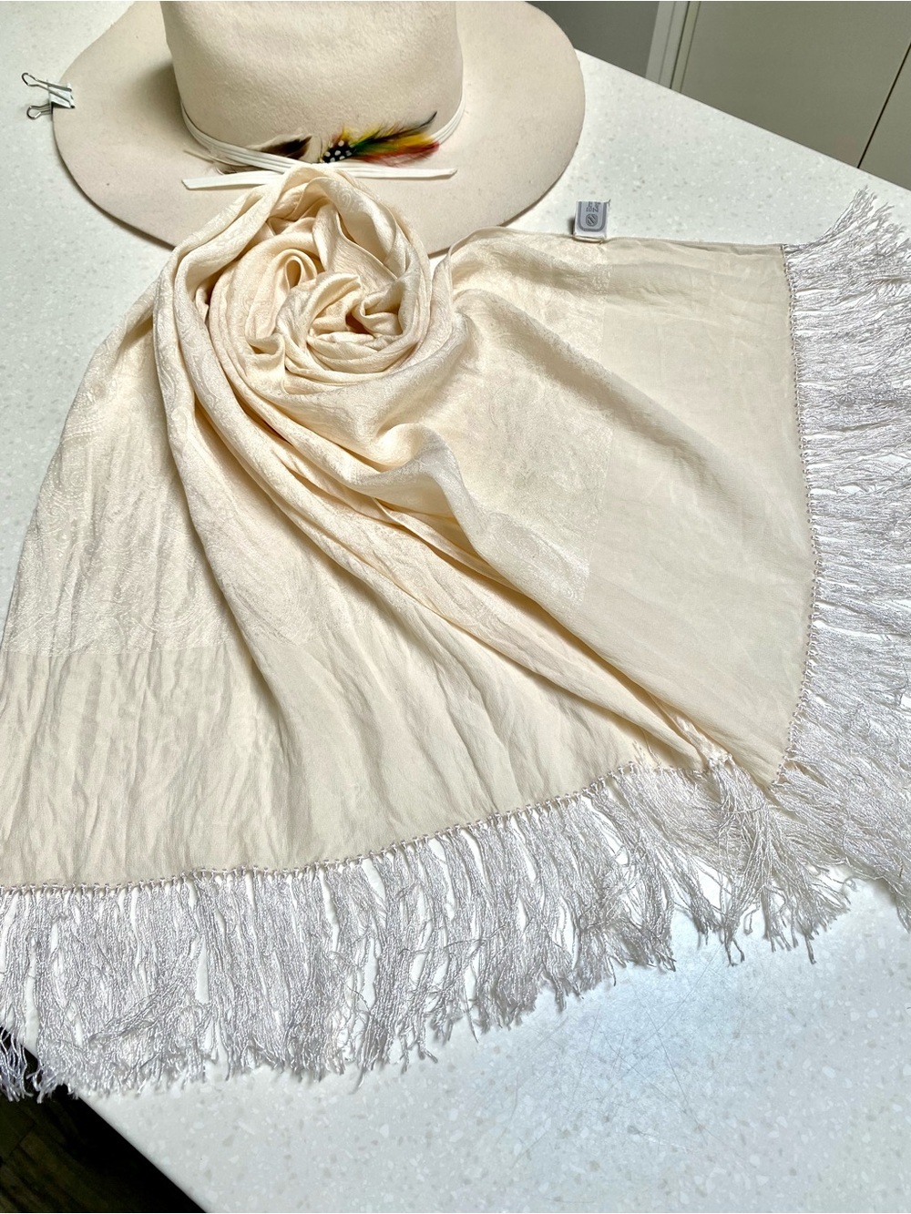 Ermenegildo Zegna Silk scarf w luxury vibe